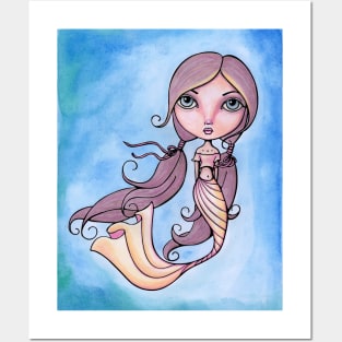 Mermaid Cutie 2 of 4 Posters and Art